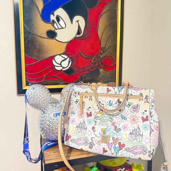 Dooney & Bourke Multicolor Disney Tote - Picture 3 of 4